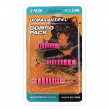 Набор Приманок Tasmanian Devil 3шт (7g, 13g, 20g, цвет 55)